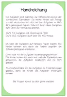 Vorschau - Aufgabenkarten - Übung Schriftliche Subtraktion (Differenzierung) - Seite 2