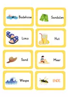 Vorschau - Spiele - Domino Sommer Deutsch Klasse 1/2 - Seite 2