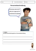 Vorschau - Arbeitsblätter - Materialpaket - Personenbeschreibungen - Seite 2