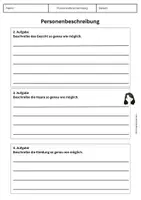 Vorschau - Arbeitsblätter - Materialpaket - Personenbeschreibungen - Seite 3