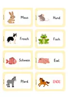 Vorschau - Spiele - Domino Tiere 1 (Deutsch Klasse 1/2) - Seite 2