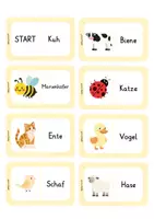 Vorschau - Spiele - Domino Tiere 1 (Deutsch Klasse 1/2) - Seite 3