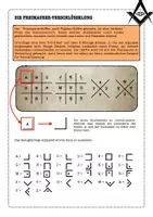 Vorschau - Arbeitsblätter - Freimaurer Chiffre Unterrichtsmaterial Klasse 5–6 – Arbeitsblätter & Stationenlernen Geheimschrift (Informatik/Kryptologie, mit Lösungen) - Seite 2