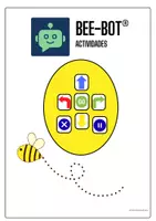 Vista previa - Hojas de trabajo - ACTIVIDADES para robótica Bee-Bot® - Portada