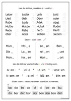 Vorschau - Arbeitsblätter - Arbeitsblätter - b und d unterscheiden, Deutsch Klasse 1, Lesen & Schreiben üben - Seite 2