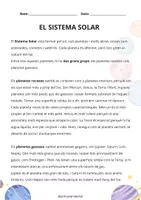 Vista previa - Unidades / Secuencias / Situaciones de Aprendizaje - LOS PLANETAS - Portada