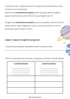 Vista previa - Unidades / Secuencias / Situaciones de Aprendizaje - LOS PLANETAS - página 1