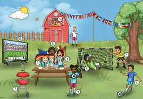 Vorschau - Mal- und Bastelvorlagen - Fußball WM 2026 - Seite 3
