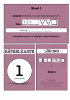 Vorschau - Arbeitsblätter - Freimaurer Chiffre Stationenlernen Klasse 5–6 – Geheimschrift entschlüsseln Übungen (Informatik/Kryptologie, mit Lösungen) - Seite 1