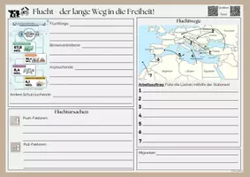 Vorschau - Stundenentwürfe - Flucht - der lange Weg in die Freiheit - Seite 3