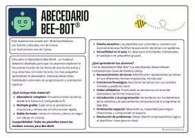Vista previa - Juegos / Gamificación - ABECEDARIO Bee-Bot® plantillas - página 1