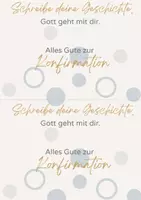 Vorschau - Mal- und Bastelvorlagen - Karten zur Kommunion & Konfirmation mit Geschenkidee - Seite 1