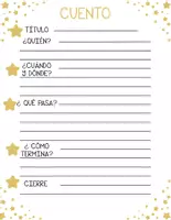 Vista previa - Hojas de trabajo - TALLER CREACIÓN DE CUENTOS - página 1