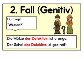 Vorschau - Poster - Die 4 Fälle des Nomen. Merkposter. Plakate - Seite 3