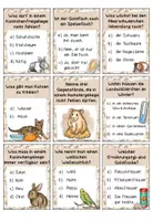 Vorschau - Spiele - Haustiere: Kartenspiel / Quizspiel (Abschlusstunde) - Seite 3