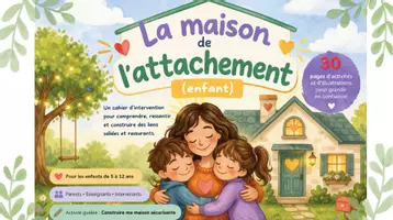 Aperçu - Apprentissages en autonomie - Cahier + activités maison d'attachement (enfant) - Page 1