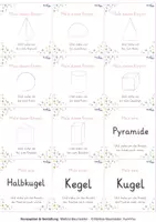 Vorschau - Spiele - Geometrische Körper- Zusatzkarten Zabu - Homeschooling - Seite 1