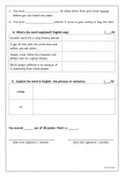 Vorschau - Test - Vocabulary Tests für Themen der 8. Klasse (Orange Line) - Seite 3