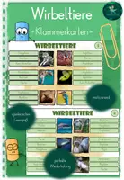 Vorschau - Unterrichtsreihen - Wirbeltiere I Wirbeltierklassen I Klammerkarten I Spiel - Deckblatt