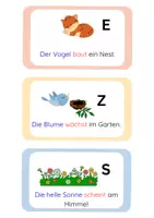 Vorschau - Arbeitsblätter - Satzglieder - Subjekt, Prädikat - Frühling - Seite 3