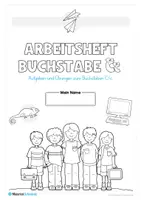 Vorschau - Arbeitsblätter - Buchstabe C / c (25 Arbeitsblätter) - Seite 1