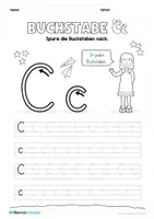 Vorschau - Arbeitsblätter - Buchstabe C / c (25 Arbeitsblätter) - Seite 3