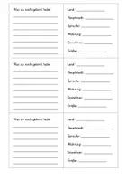 Vorschau - Arbeitsblätter - Infohefte_Länder der EU_zum selbst ausfüllen - Seite 3