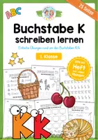 Vorschau - Arbeitsblätter - Buchstabe K / k (25 Arbeitsblätter) - Deckblatt
