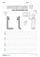 Vorschau - Arbeitsblätter - Buchstabe L / l (25 Arbeitsblätter) - Seite 3
