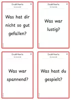 Vorschau - Arbeitsblätter - Erzählkarten - Wochenende differenziert - Seite 3