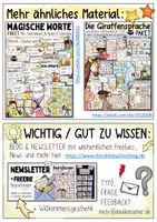 Vorschau - Arbeitsblätter - Magische Worte ⭐️ / Unsere Zauberwörter / Zauberworte - PAKET Soziales Miteinander - Seite 2