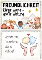 Vorschau - Arbeitsblätter - Magische Worte ⭐️ / Unsere Zauberwörter / Zauberworte - PAKET Soziales Miteinander - Seite 3