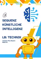 Vorschau - Stundenentwürfe - Sequenz Technik WiB Künstliche Intelligenz - Deckblatt