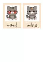 Vorschau - Bildkarten - Gefühls-Karten Katze - Seite 3