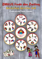 Vorschau - Arbeitsblätter - 🎪🎪 BUNDLE Zirkus Lernspiele Materialpaket Kindergarten - Seite 1