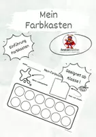 Vorschau - Arbeitsblätter - Mein Farbkasten - Einführung Farbkasten - Deckblatt