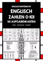 Vorschau - Stationenlernen - ENGLISCH: Zahlen 0-100 | 48 Differenzierte Aufgabenkarten | Lösungen | A1-A2 - Deckblatt
