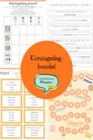 Voorbeeld - Koningsdag bundel voor groep 4, 5 en 6! - Voorblad