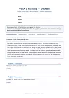 Vorschau - Stundenentwürfe - VERA 3 Deutsch Test – Welt | Klasse 3 (BW) | Leseverstehen & Grammatik mit Bewertungsschlüssel - Deckblatt