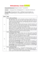 Vorschau - Unterrichtsreihen - Bodenturnen 5. Klasse - Reihenplanung & Prüfungsbogen - Seite 1