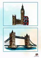 Vorschau - Bildkarten - London - Flashcards and Wordcards - Seite 1