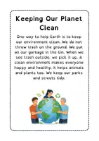 Vorschau - Text - Earth Day Worksheets - Our amazing Earth - Seite 2