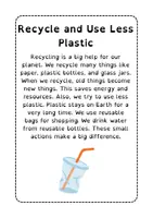 Vorschau - Text - Earth Day Worksheets - Our amazing Earth - Seite 3