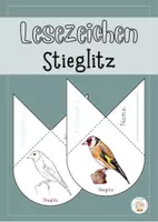 Vorschau - Mal- und Bastelvorlagen - Wachsendes Lesezeichen-Paket – vielfältige Motive zum Ausmalen & Basteln - Seite 1
