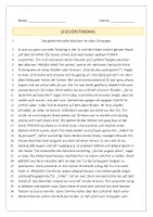 Vorschau - Arbeitsblätter - Leseverständnis_Das geheimnisvolle Kätzchen im alten Schuppen - Deckblatt