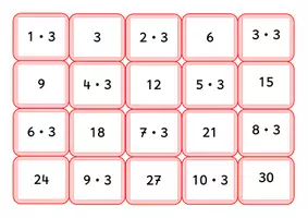 Vorschau - Spiele - Einmaleins: Fliegenklatschenspiel - Multiplikation - Seite 2