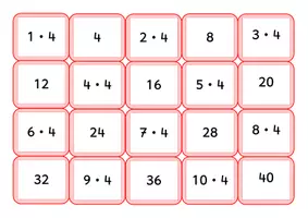 Vorschau - Spiele - Einmaleins: Fliegenklatschenspiel - Multiplikation - Seite 3