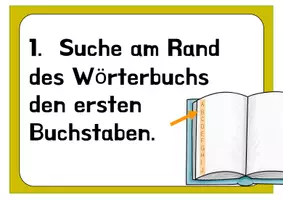 Vorschau - Poster - Tafelmaterial: Merkplakate und Merkzettel zum Nachschlagen im Wörterbuch - Seite 2