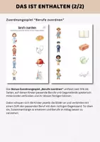 Vorschau - Bildkarten - Berufe Legekreis für Kita & Grundschule | Berufe Bildkarten Morgenkreis Kindergarten | Berufe entdecken für Kinder - Seite 2
