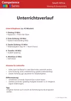 Vorschau - Stundenentwürfe - South Africa – Hör-Sehverstehen Klasse 9/10 mit Lösungen - Seite 1